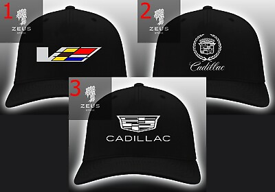 #ad new CADILLAC Logo emblem Hat Baseball Cap