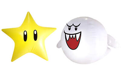 #ad Set of 2 Teresa amp; Superstar Shiny Balloon Super Mario