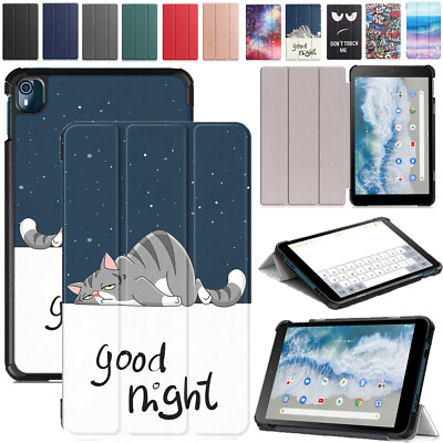 For Nokia T10 8.0 inch 2022 8quot; Tablet Thin Leather Stand Case Cover Shell Book