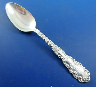 #ad Waverly Sterling Silver Teaspoon by Wallace 5 3 4quot; #1297