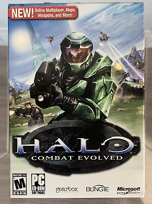 #ad HALO Combat Evolved 2003 PC Game NEW Factory Sealed