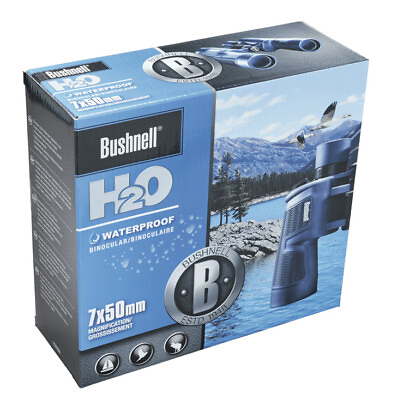 #ad Bushnell 7x50mm H2O Binoculars Dark Blue Porro WP FP 157050R