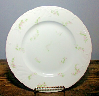 Antique BOOTHS Staffordshire England DINNER PLATE Scalloped Rim 10quot;
