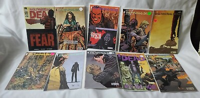 #ad Image Comics The Walking Dead Lot of 10 Pre Owned VF to NM