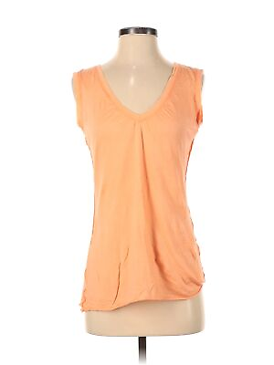 #ad Assorted Brands Women Orange Short Sleeve Top XS