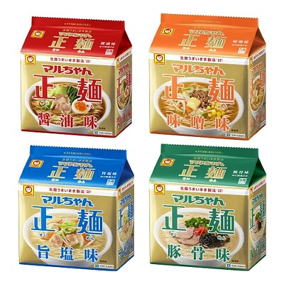 #ad Maruchan Instant Ramen quot;SEIMENquot; 4 Kinds 5 servings in 1 bag Japan Noodles