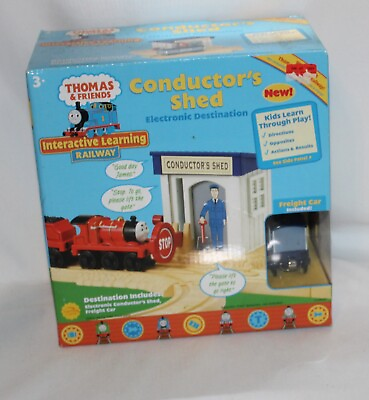 #ad Thomas amp; Friends Conductor#x27;s Shed Interactive Electronic Learning Railway Train