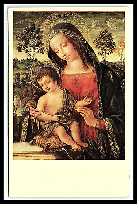 #ad #ad San Marino California Madonna and Child Postcard Pinturicchio pc161