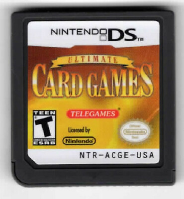 #ad Ultimate Card Games for Nintendo DS BRAND NEW GAME CARD ONLY