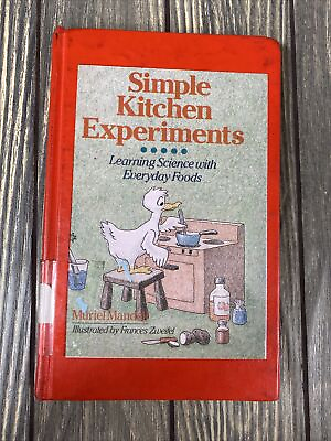 #ad Vintage Simple Kitchen Experiments Learning Science Everyday Foods Hardback Book