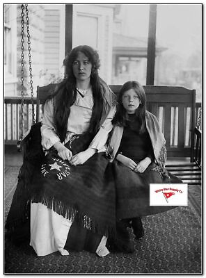 RMS TITANIC SURVIVORS CHARLOTTE COLLIER amp; DAUGHTER 8 X 10 HAUNTING IMAGE