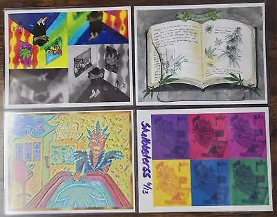 #ad Cannabeast TCG Art Print High Roller Book of Ancient Medicine Munchies Mr Lonely