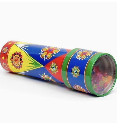Schylling Classic Tin Kaleidoscope 3 years. A Vibrant Magical Light Show.