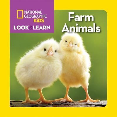 #ad National Geographic Kids Look and Learn: Farm Animals