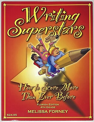 Writing Superstars by Melissa Forney 4th Grade Workbook Games Activity Pract