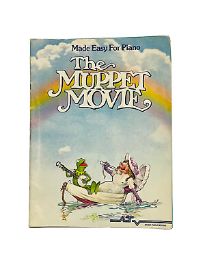 The Muppet Movie Songbook Made Easy For Piano Wellbeck Music 1979
