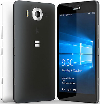 #ad Original Microsoft Lumia 950 20MP Camera WIFI Unlocked LTE 4G 5.2quot; Smartphone