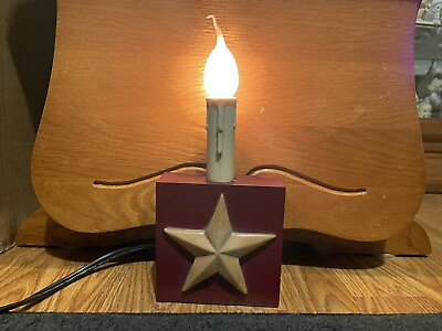 #ad Farmhouse Candle Electric Light Portable Luminaire Harvest Scents amp; Traders