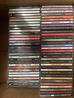 #ad Choose Your Own CD Music Lot of CDs Classic Rock Country POP 90s 80s 70s 60s