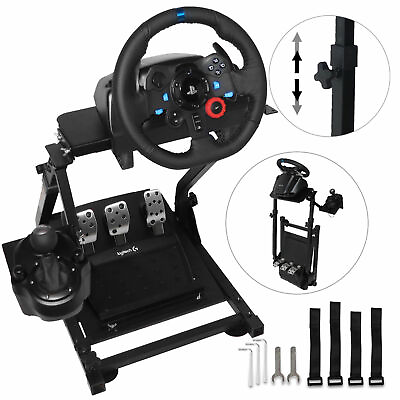 #ad Racing Simulator Cockpit Steering Wheel Stand For Logitech G920 G29 Thrustmaster