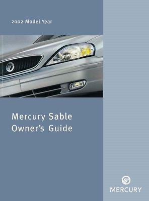 #ad 2002 Mercury Sable Owners Manual User Guide Reference Operator Book Fuses Fluids