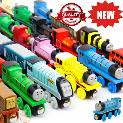 #ad Wooden Thomas and Friends Anime Railway Trains Thomas Trains Model Edw