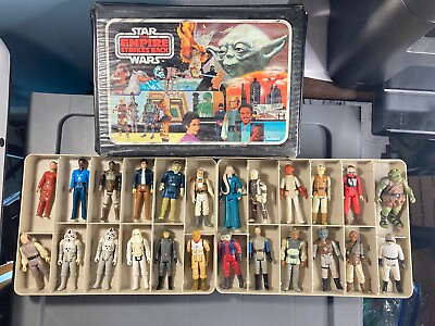 #ad Vintage Star Wars 1977 1984 Kenner Figure Case FULL of Figures YOU CHOOSE FROM