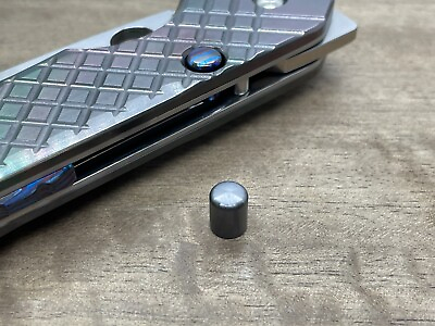 Black Zirconium Button for Spyderco SMOCK MetonBoss EDC
