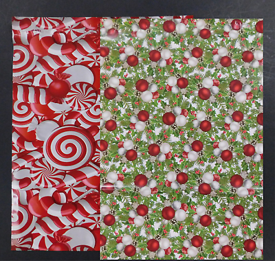 100 10x13 Christmas and Candy Cane Mailers Poly Shipping Envelopes Boutique Bags