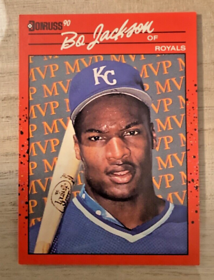 #ad 1990 Donruss #BC 1MVP Bo Jackson Great Gift Sports Very Nice Sharp Card