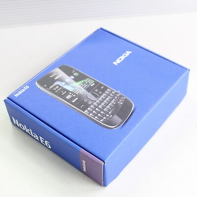 Nokia E6 White International Cell Phone 2011 NEW