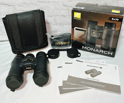 #ad Nikon Binoculars Monarch 7 8 x 30 Dach prism F S unused