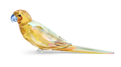 #ad Swarovski Jungle Beats Yellow Parakeet Lechee Figurine 5619217