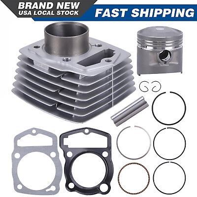 #ad Cylinder Bore 56.5mm Piston gaskets kit for Honda CG125 engine motorcycle 125cc