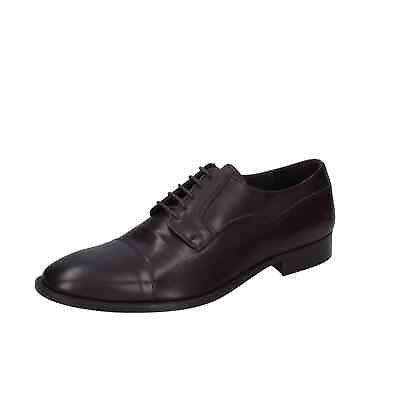 #ad Men#x27;s shoes CAFè NOIR 9 EU 42 elegant brown leather EZ372 42