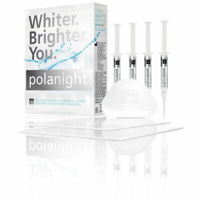 #ad SDI Pola Night Kit 22 Percent Dental Tooth Whitening Bleach Kit of 4 x 3gm