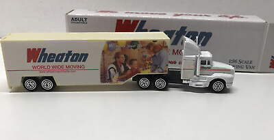 #ad WHEATON VAN LINES INC world wide moving Tractor Trailer 1:96 Scale