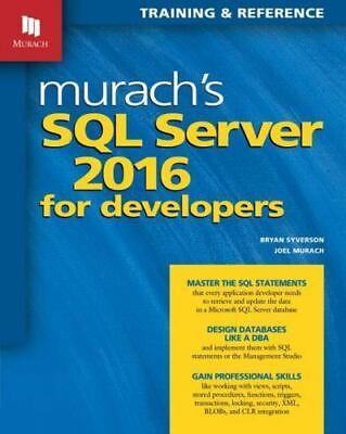 #ad Murach#x27;s SQL Server 2016 for Developers by Murach Joel