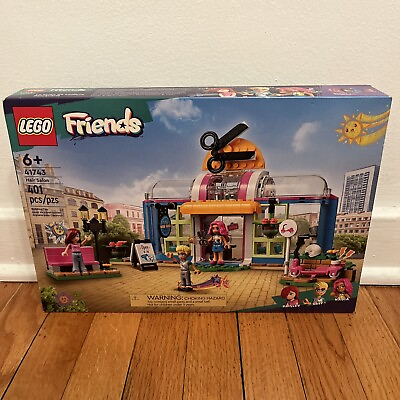 #ad LEGO Friends Hair Salon 41743 Building Toy Set for Kids Boys and Girls Ages 6