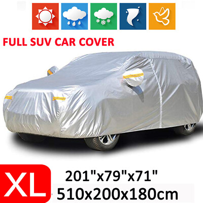 #ad Full SUV Cover Outdoor Snow Sun Car Protection For Land Rover Range Rover Sport