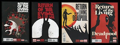 #ad Return of the Living Deadpool Comic Set 1 2 3 4 Lot Walking Dead Zombies Undead