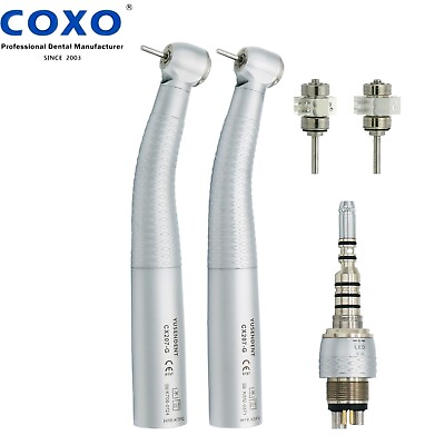 #ad #ad US COXO Dental High Speed Fiber Optic Handpiece fit KAVO Multiflex LED Coupler
