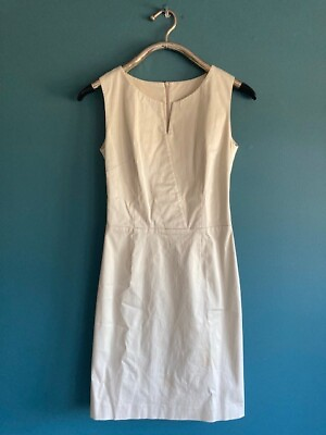 #ad Vintage Joseph Jupiper Dress In Cotton with Silk Lining. French Size 38