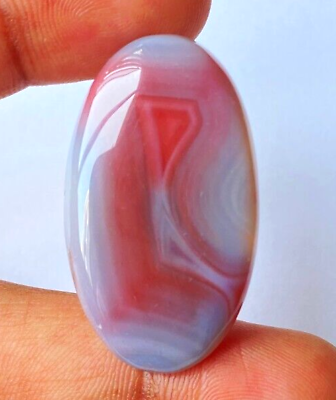 #ad #ad Natural Red Botswana Agate Cabochon Loose Gemstone For Jewelry 43 Cts.