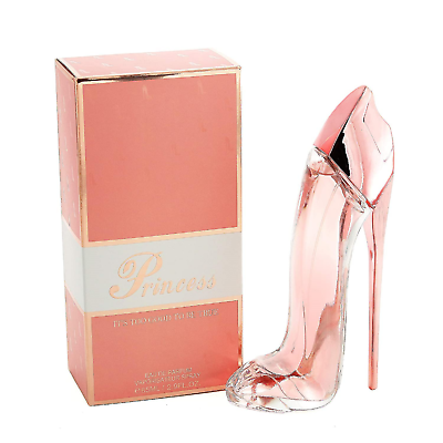 #ad Princess High Heel Shoes Pink Eau De Perfume For Woman 2.9 OZ