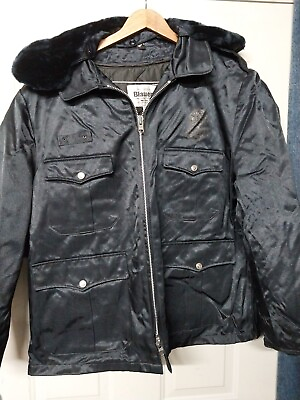#ad #ad Blauer Mens Jacket Black the with pull out Insulated Coat inside Size 48 R