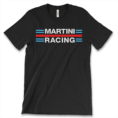 Williams Martini Racing New Men#x27;s Shirt Short Sleeves Summer Casual Vintage Tees