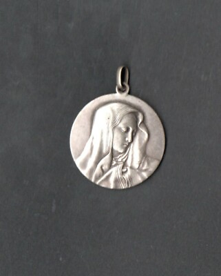 #ad Medal antique of Virgin Dolorosa medalla antigua utenti