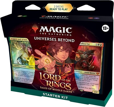 #ad Magic The Gathering MTG Lord of the Rings Tales of Middle Earth Starter Kit