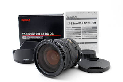 Sigma auto Nikon box SIGMA 17 50mm F2.8 EX DC OS HSM Zoom Lens for Nikon F Mount